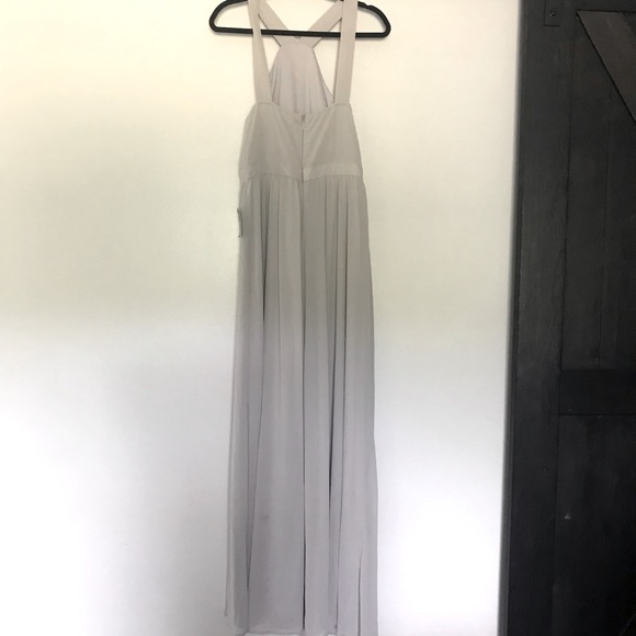 Lulus Air of Romance Grey Maxi Dress - Picture 8 of 11